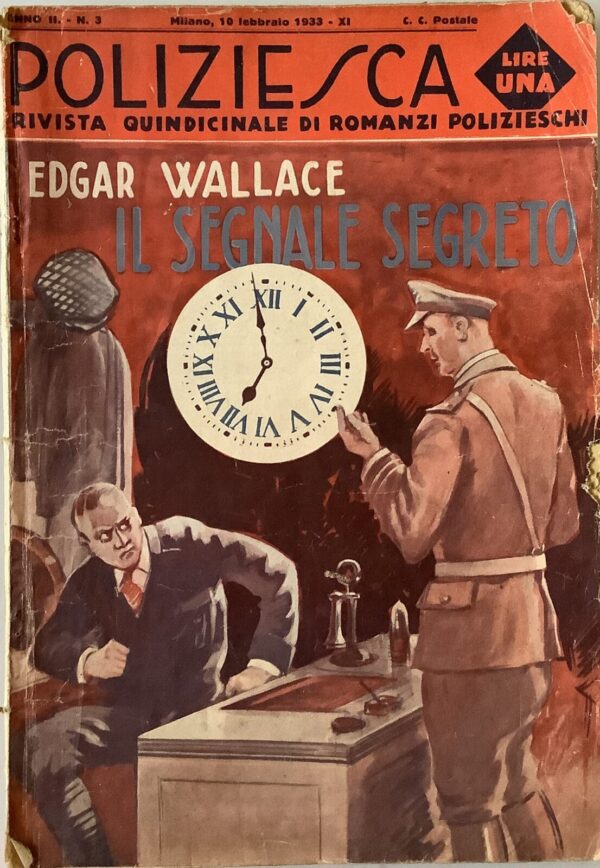 Edgar Wallace - Il segnale segreto [L'Italgrafica, 1933]