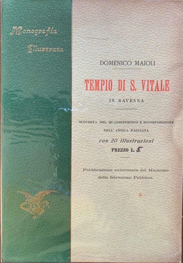 Domenico Maioli - Tempio di S. Vitale in Ravenna   [Montanari, 1903]