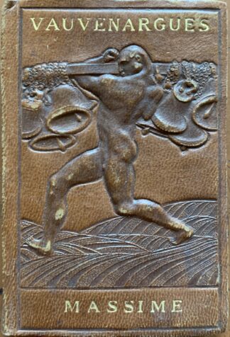 Luc de Clapiers de Vauvenargues - Riflessioni e massime *Raccolta di Breviari Intellettuali*   [Istituto Editoriale Italiano, 191?]