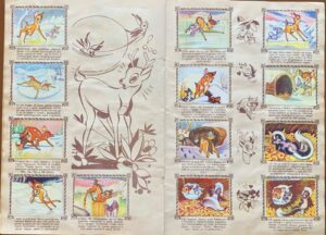Walt Disney - Bambi. Album figurine completo   [Edizioni Lampo, 1951] - immagine 2