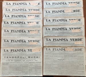 La Fiamma Verde n° 1-120 - Anno III. Giornale Quotidiano Illustrato degli Studenti Italiani   [Istituto Editoriale italiano Milano, 1921] - immagine 4