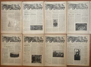 Aldo Spallicci - Il Plaustro. Quindicinale di illustrazione romagnola / Serie completa n° 1-50   [Tip. Bombardini Forlì, 1911-1914] - immagine 6