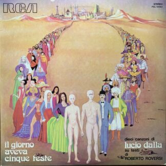 Lucio Dalla - Il giorno aveva cinque teste / LP Vinile 33 giri   [RCA, 1973]
