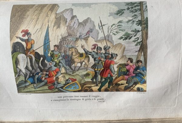 Giuseppe Francesco Michaud - Storia delle crociate. 2 volumi   [Vincenzo Batelli e Compagni Firenze, 1842-1845]