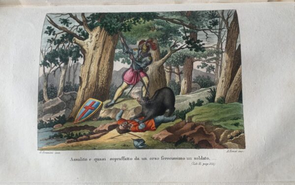 Giuseppe Francesco Michaud - Storia delle crociate. 2 volumi   [Vincenzo Batelli e Compagni Firenze, 1842-1845]