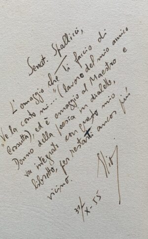 (Autografo) Elio Predonzani - Montagne   [Ausonia, 1949] - immagine 2