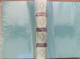 Giovanni Della Casa - Prose *Classici Italiani*   [UTET, 1974]