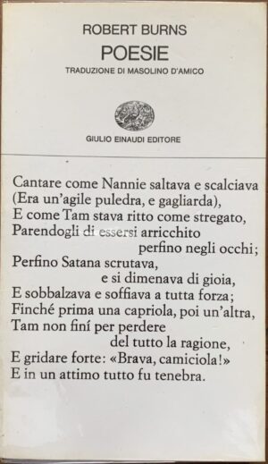 Robert Burns - Poesie   [Einaudi, 1972]