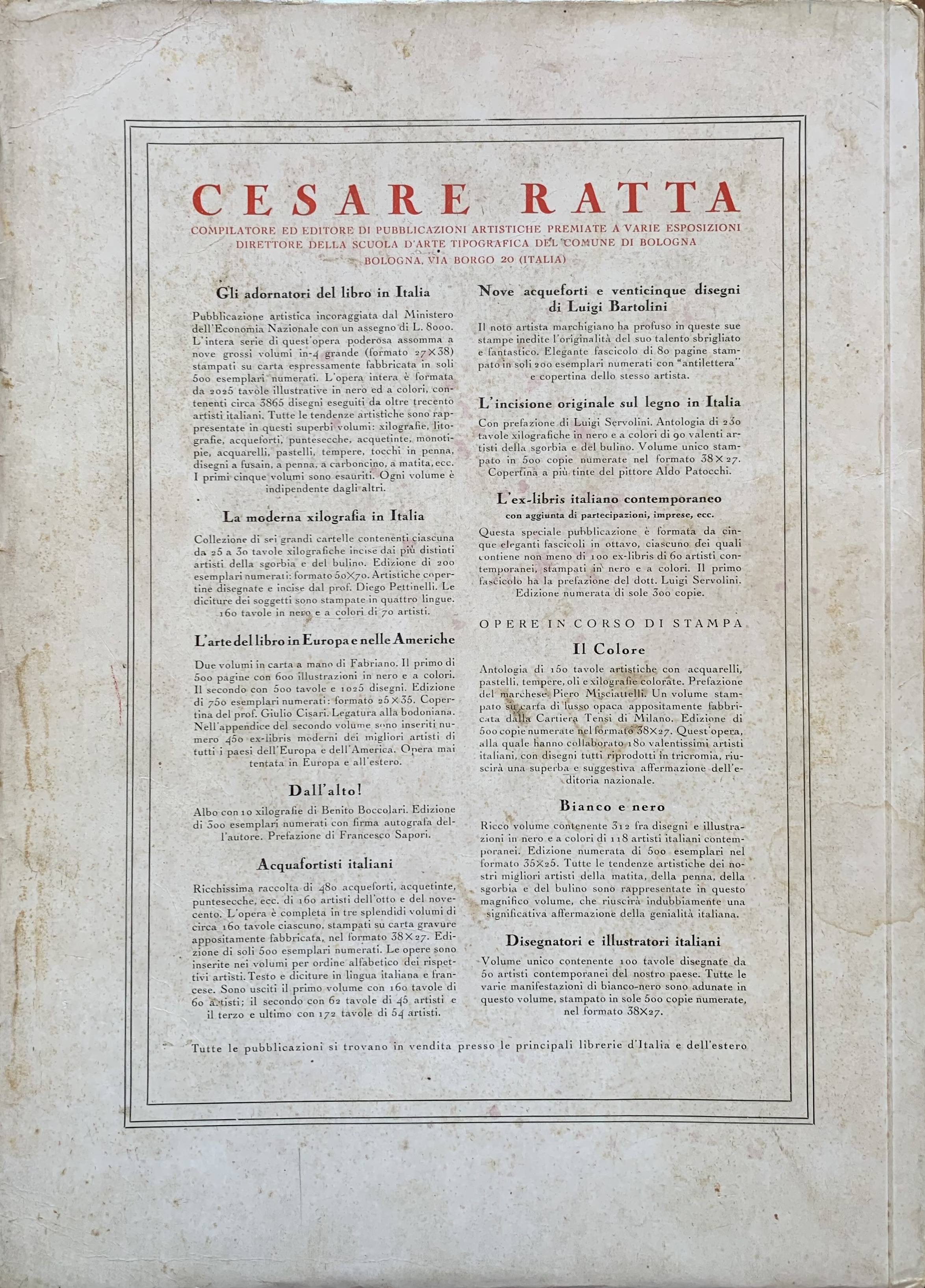 Cesare Ratta - L