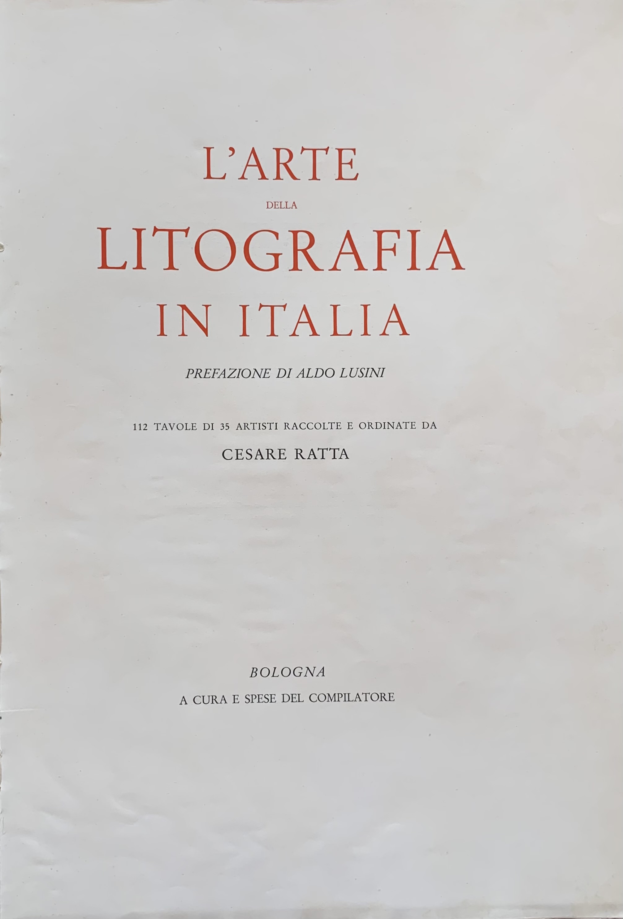 Cesare Ratta - L