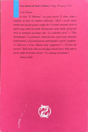 (Autografo) Tonino Guerra - Il Polverone. Storie per una notte quieta   [Maggioli Rimini, 1992] - immagine 2