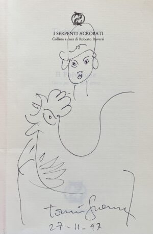 (Autografo) Tonino Guerra - Il Polverone. Storie per una notte quieta   [Maggioli Rimini, 1992] - immagine 4