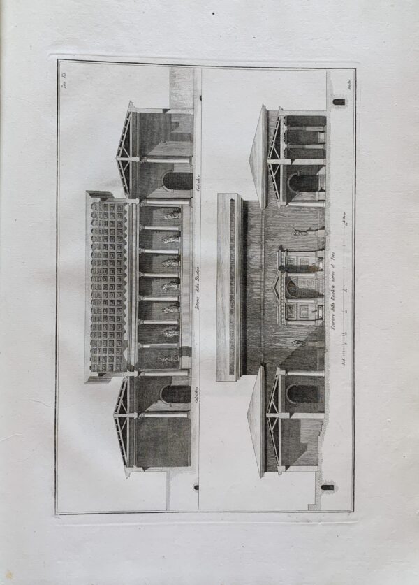 Giovanni Antolini - Idee elementari di architettura civile  [Fratelli Masi Bologna, 1813] e Giovanni Antolini - Le rovine di Veleia   [Società Tipografica Classici Italiani Milano, 1819]