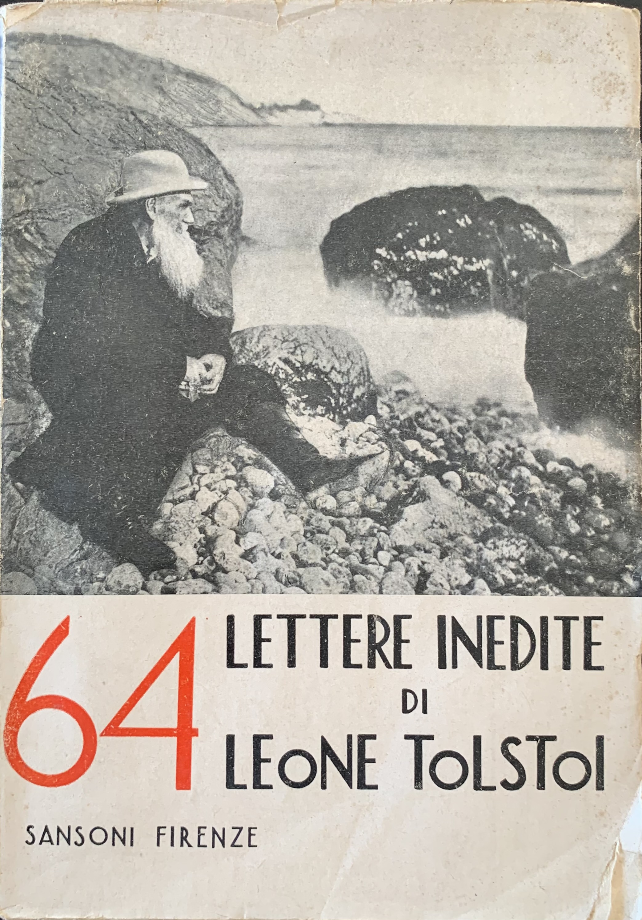 Nicola Gay - I miei rapporti con Tolstoi e la sua famiglia. Con 64 lettere inedite di Leone Tolstoi   [Sansoni Firenze, 1936] - immagine 1