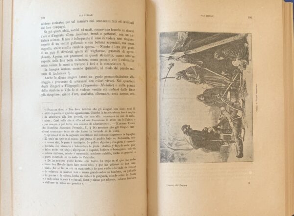 Adriano Colocci - Gli Zingari. Storia d'un popolo errante   [Loescher Torino, 1889]