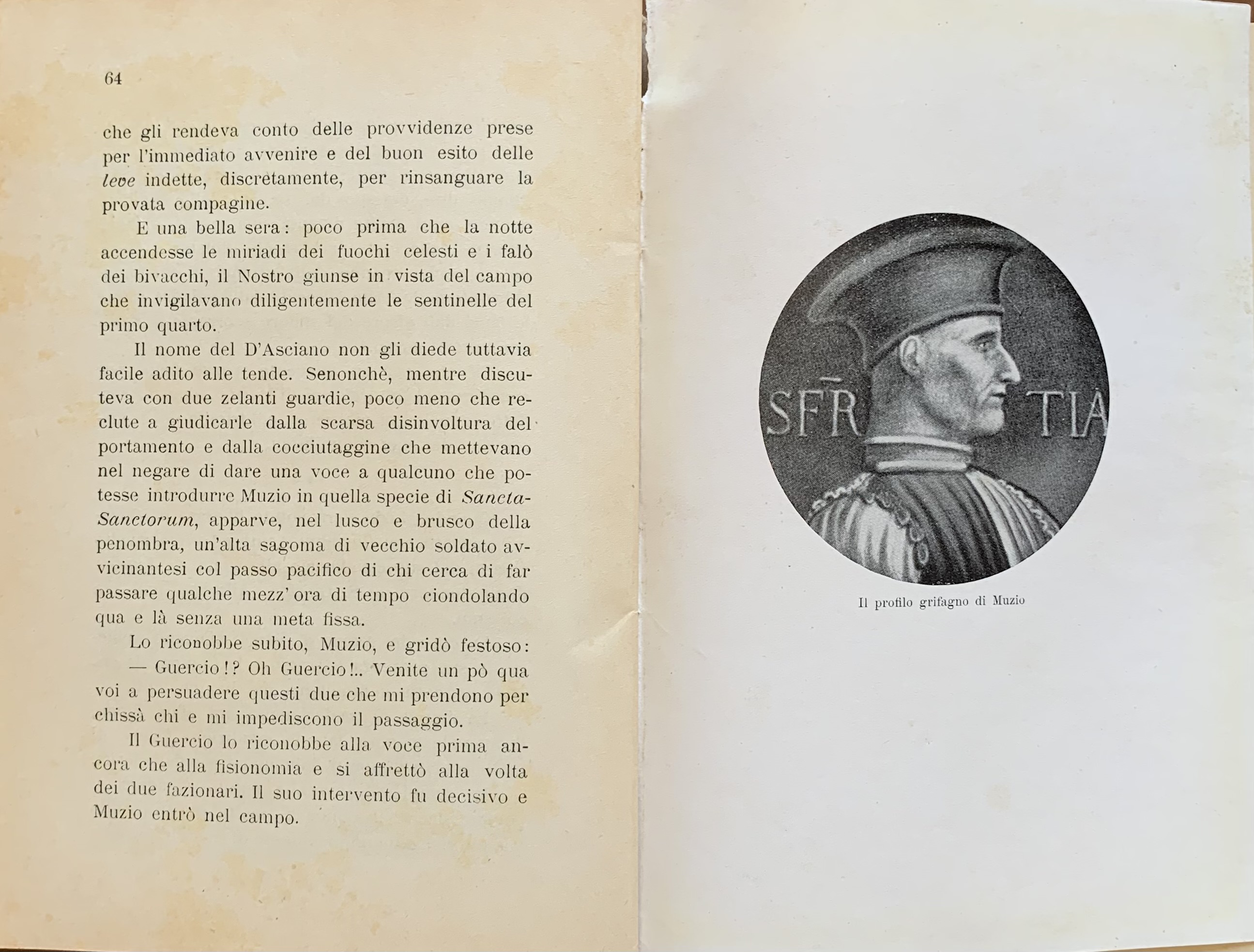 S. F. Cappelletti - Il primo degli Sforza. Vita eroica di Muzio Attendoli Sforza   [Edizioni Terra Madre Forlì, 1941] - immagine 5