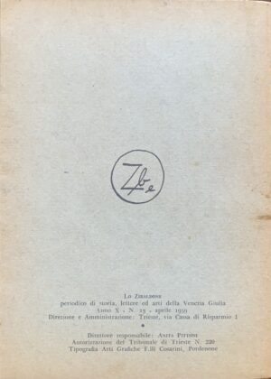 Umberto Saba - Quello che resta da fare ai poeti   [Edizioni dello Zibaldone Trieste, 1959] - immagine 2
