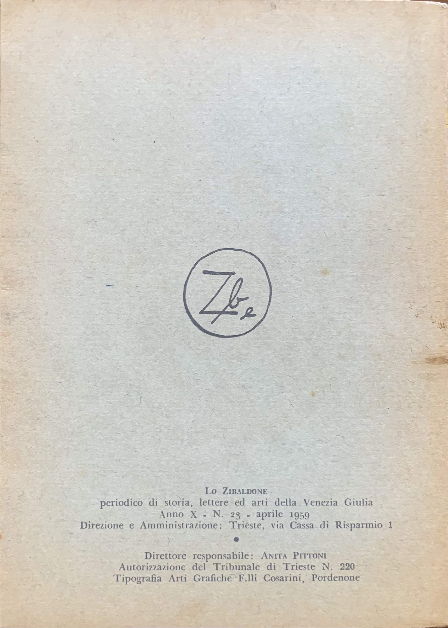 Umberto Saba - Quello che resta da fare ai poeti   [Edizioni dello Zibaldone Trieste, 1959] - immagine 2
