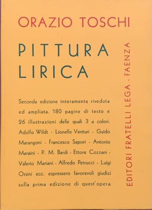 Orazio Toschi - Pittura lirica   [Fratelli Lega Faenza, 1932]