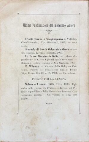 Pietro Vigo - Montenero. Guida storico artistica descrittiva   [Fabbreschi Livorno, 1902] - immagine 2
