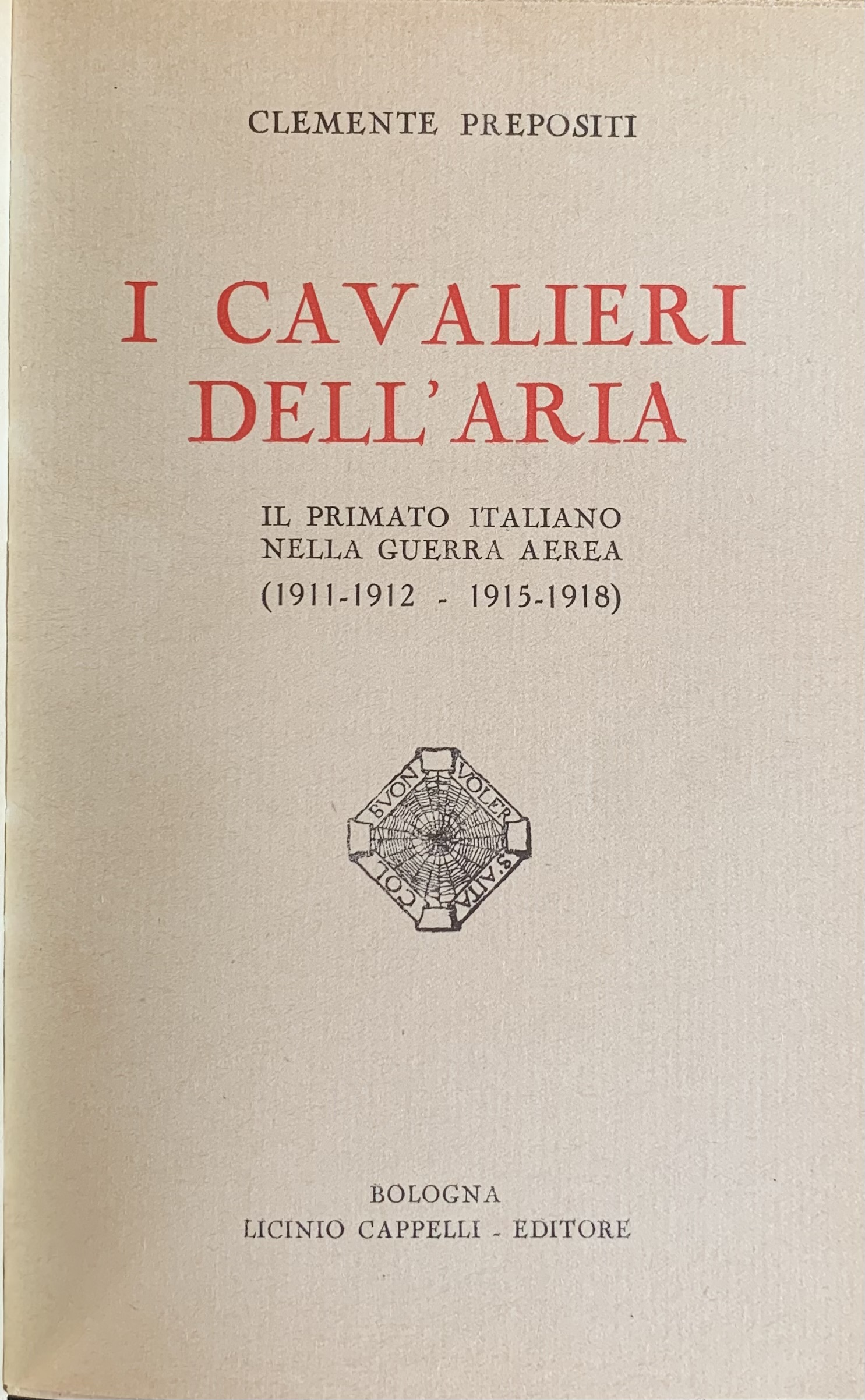 Prepositi, Clemente - I cavalieri dell