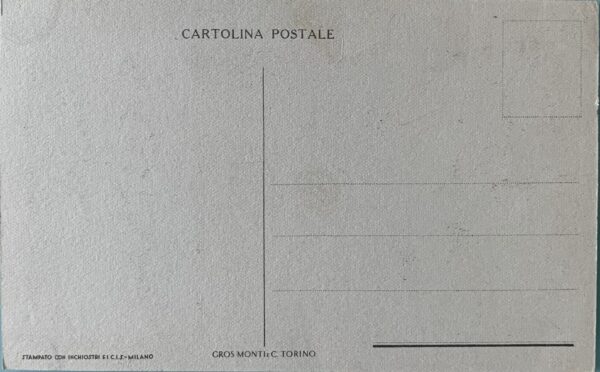 Cartolina d'epoca - 1° Concorso Nazionale Triennale Zootecnico 1930