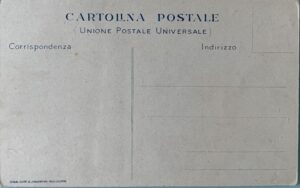 Cartolina d'epoca - Esposizione Internazionale di Marina e Igiene Marinara Genova 1914 - immagine 2