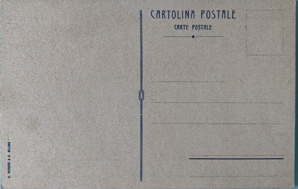 Cartolina d'epoca - Circuito Aereo Internazionale Milano 1910