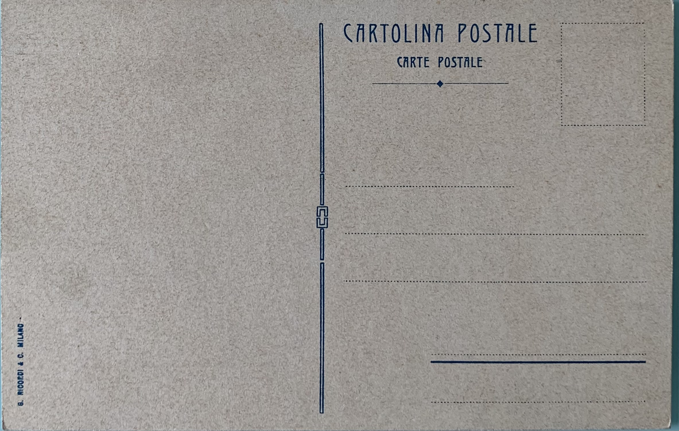 Cartolina d'epoca - Circuito Aereo Internazionale Milano 1910 - immagine 2