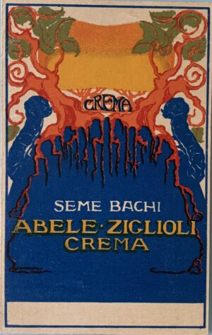 Cartolina d'epoca - Seme Bachi Abele Ziglioli Crema 1920