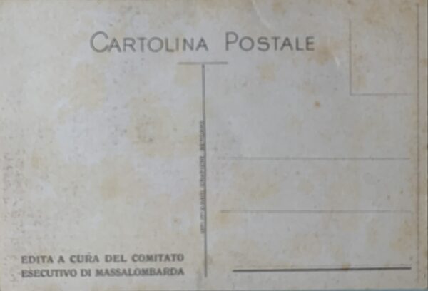 Cartolina d'epoca - II^ Esposizione Nazionale di Frutticoltura Massalombarda 1927