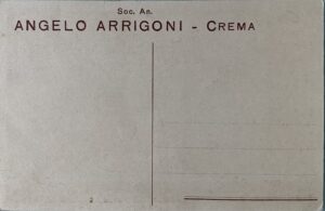 Cartolina d'epoca - Formaggi Arrigoni Crema 1929 - immagine 2