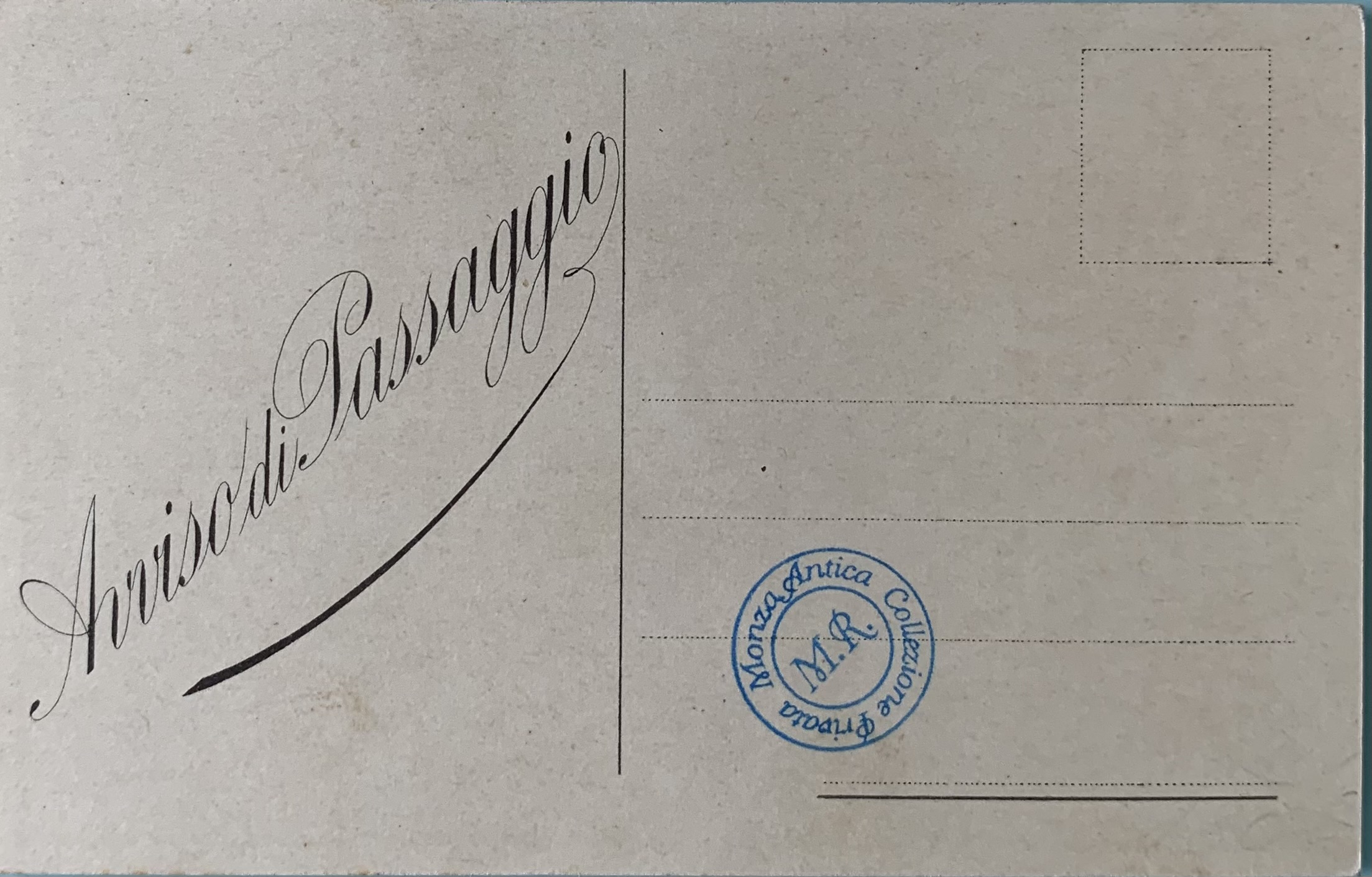 Cartolina d'epoca - Cappelli e Berretti Solzi & C. Monza 1929 - immagine 2