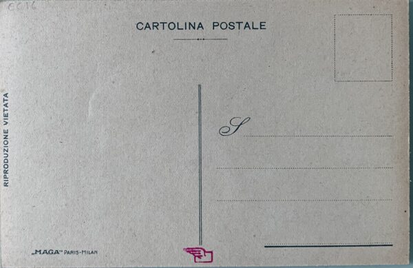 Cartolina d'epoca - Liquore Poncio Lupacchioli Campobasso 1922