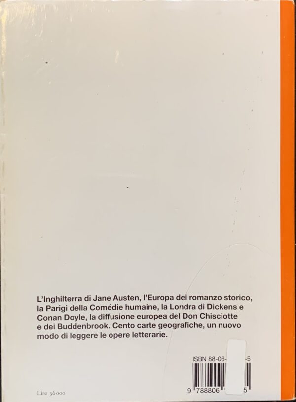 Moretti, Franco - Atlante del romanzo europeo 1800-1900   [Einaudi Torino, 1998]