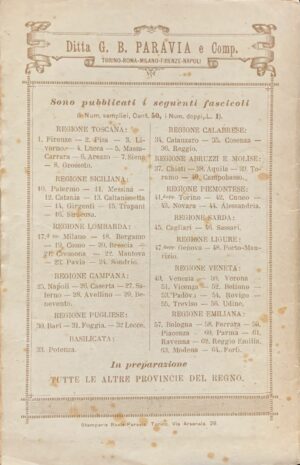 Corti, Siro - Le provincie d'Italia sotto l'aspetto geografico e storico. Regione Emiliana. Provincia di Ravenna   [Paravia Torino, 1894] - immagine 2