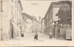 Cartolina d'epoca - Tortona (Alessandria). Corso Leoniero 1906