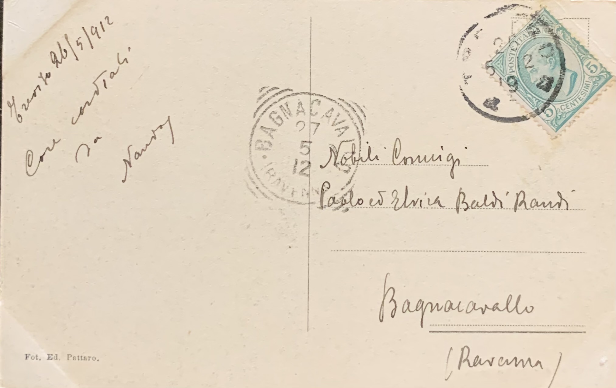 Cartolina d'epoca - Treviso. La Pescheria 1912 - immagine 2