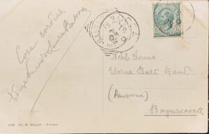 Cartolina d'epoca - Zocca (Modena). Piazza 1909 - immagine 2