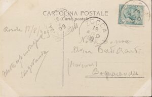 Cartolina d'epoca - Zocca (Modena). Chiesa di Rosola 1909 - immagine 2