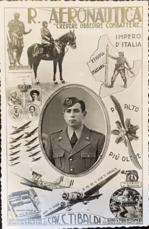 Cartolina d'epoca - Regia Aeronautica. Credere Obbedire Combattere 1936