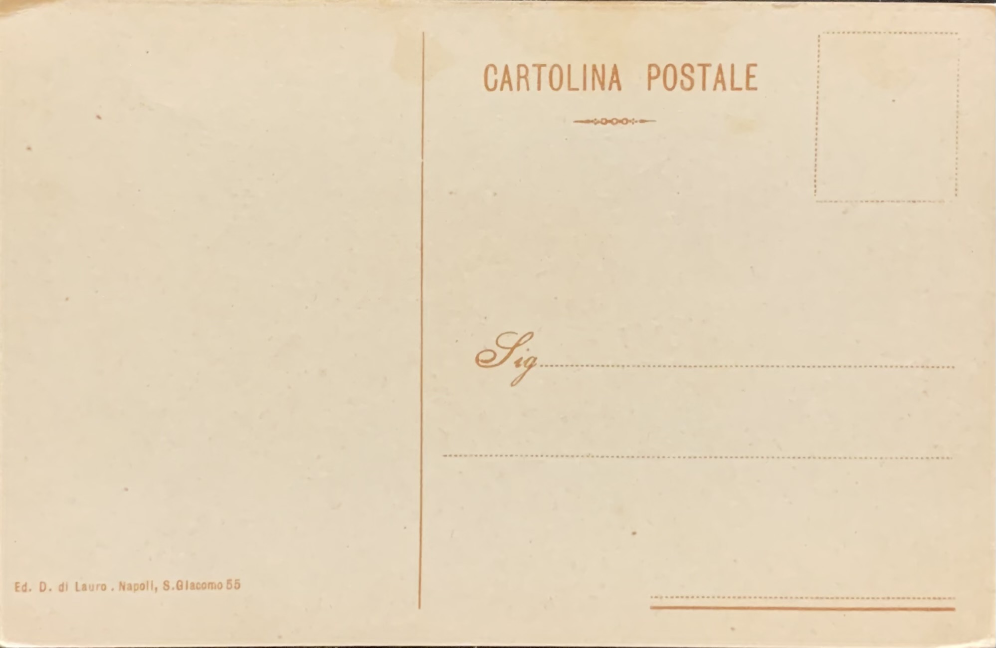 Cartolina d'epoca - Esercito Italiano (Artiglieria da Campagna). Trieste 1918 - immagine 2