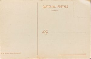 Cartolina d'epoca - Esercito Italiano (Finanziere). Trieste - Piazza Grande 1918 - immagine 2