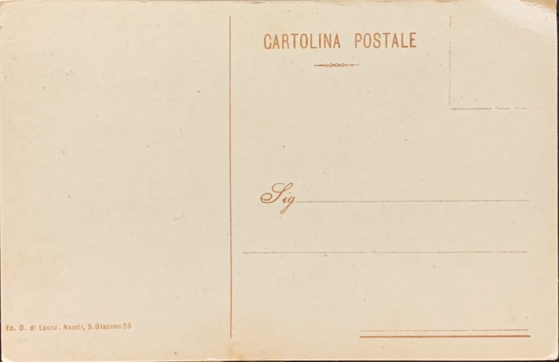 Cartolina d'epoca - Esercito Italiano (Finanziere). Trieste - Piazza Grande 1918 - immagine 2