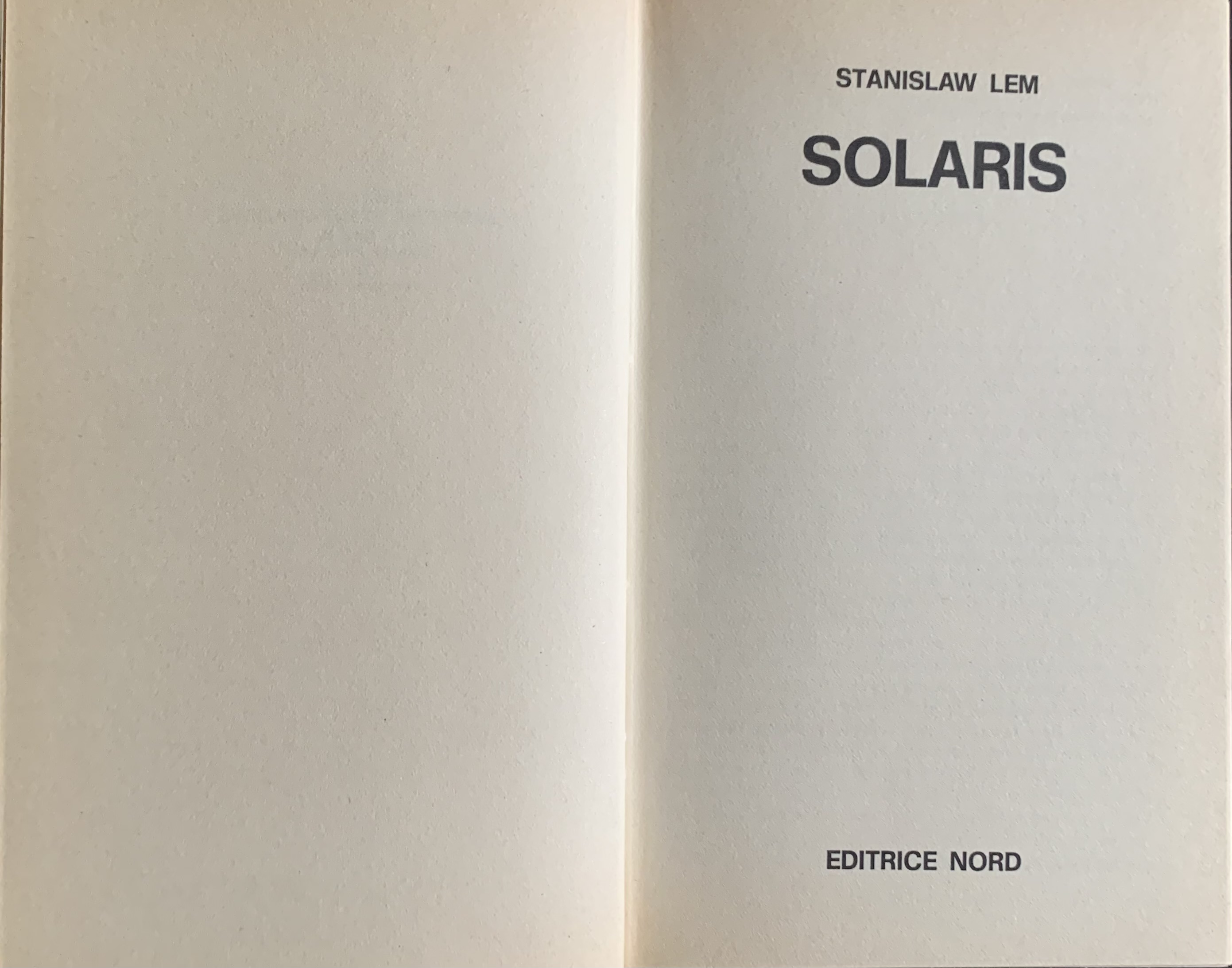 Lem, Stanislaw - Solaris   [Editrice Nord Milano, 1973] - immagine 3