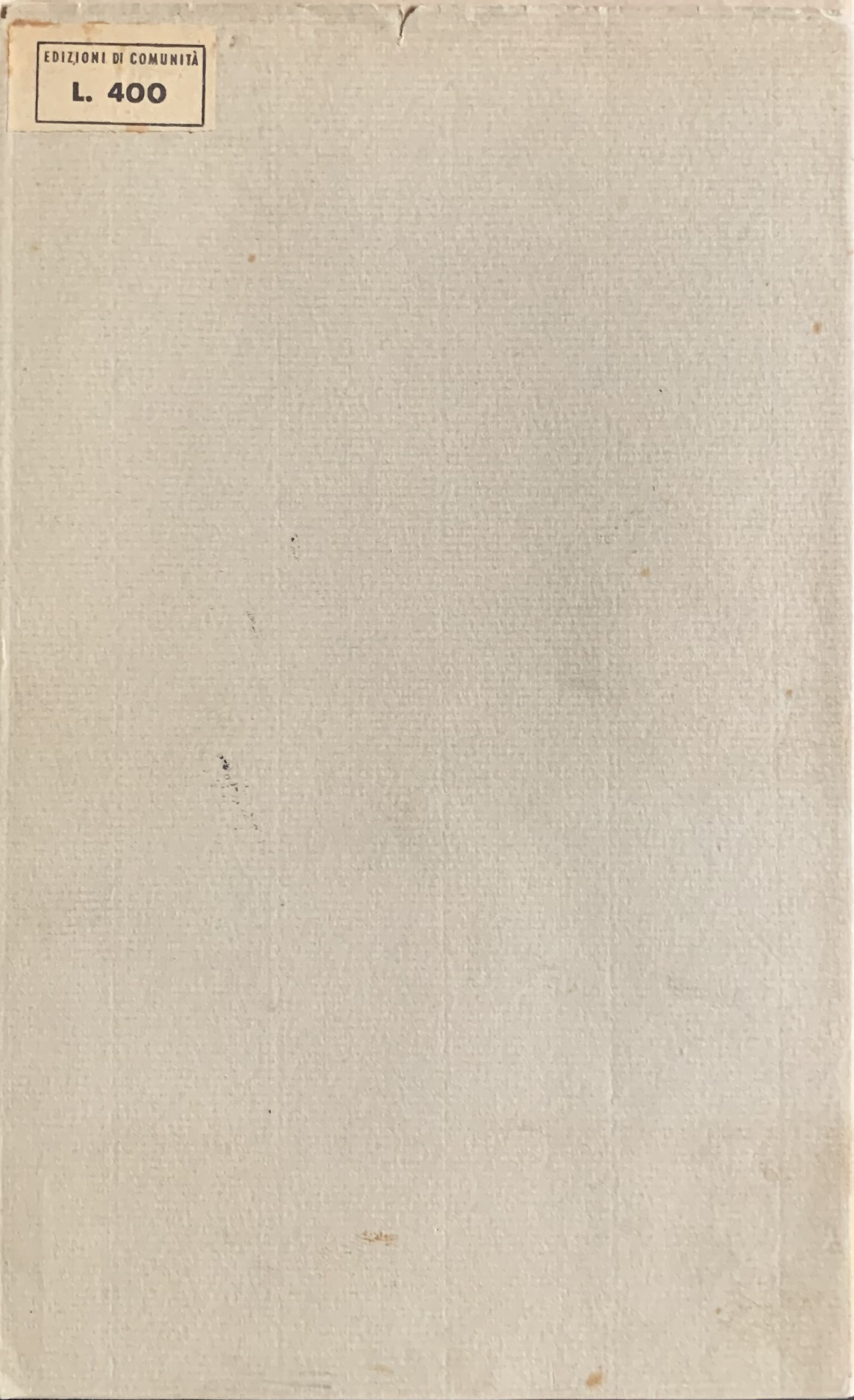 Olivetti, Adriano - L'ordine politico delle Comunità   [Edizioni di Comunità Roma, 1946] - immagine 2