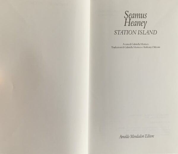 Heaney, Seamus - Station Island   [Mondadori Milano, 1996]