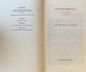 Albònico, Aldo e Bellini, Giuseppe (a cura di) - Nuovo Mondo. Gli Spagnoli 1493-1609   [Einaudi Torino, 1992] - immagine 4