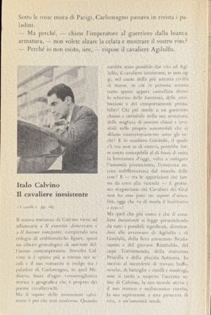 Calvino, Italo - Il cavaliere inesistente   [Einaudi Torino, 1959] - immagine 2