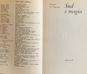 De Martino, Ernesto - Sud e magia   [Feltrinelli Milano, 1976] - immagine 3